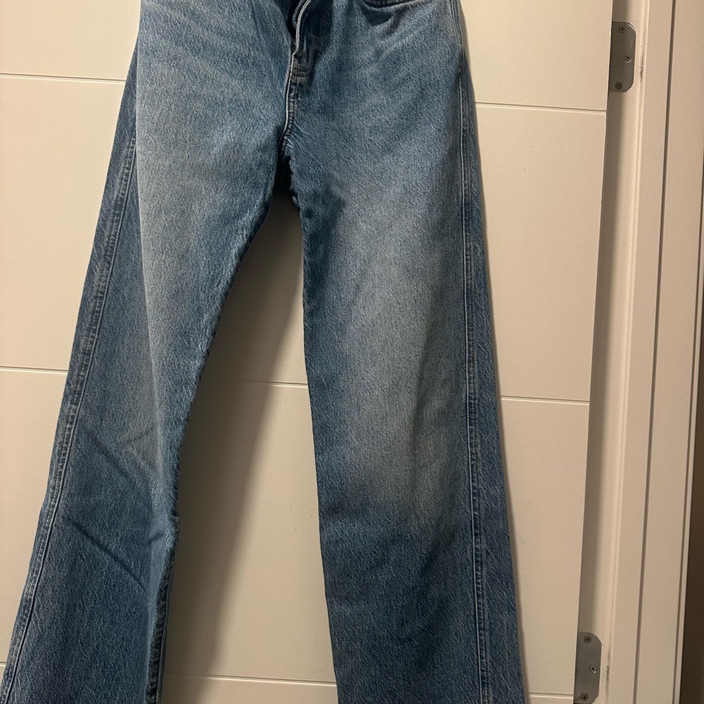 Reformation Val 90s Mid Rise Straight Jeans - Picture 2 of 10